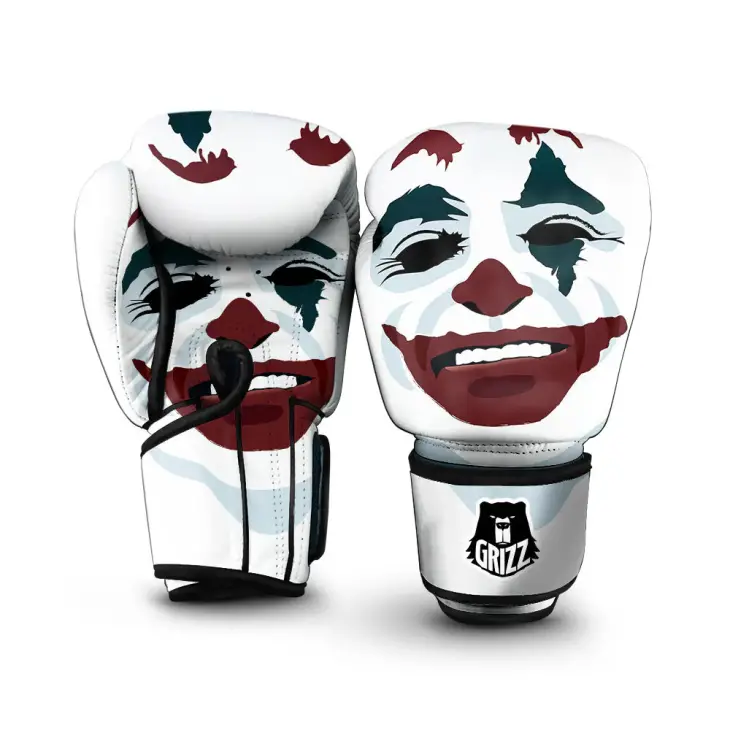 Joker Face Print Boxing Gloves