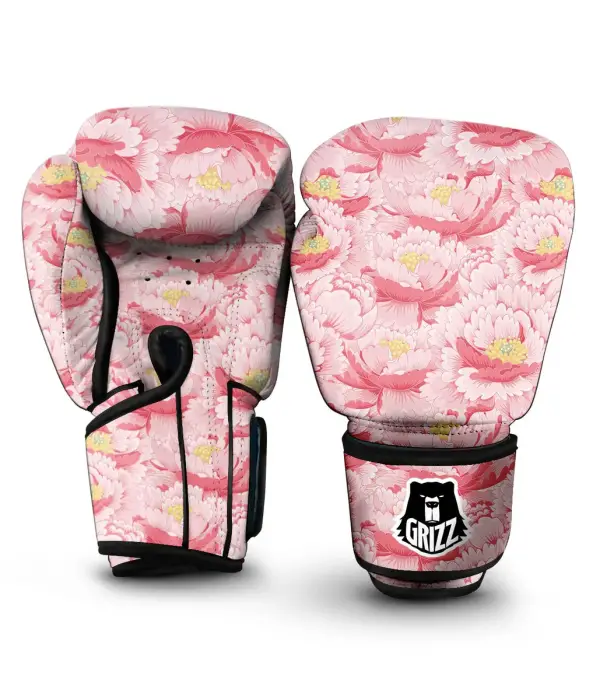 Peony Japanese Boxing Gloves