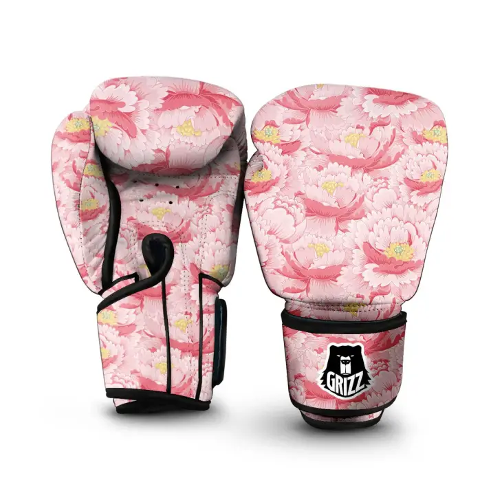 Peony Japanese Boxing Gloves